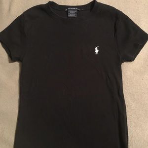 Black Ralph Lauren sport t shirt